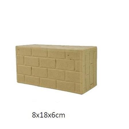 Embossed brick