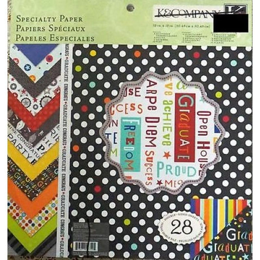 Graduation 12 x 12 Speciality Paper Pad