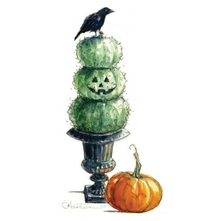 Topiary And Crow