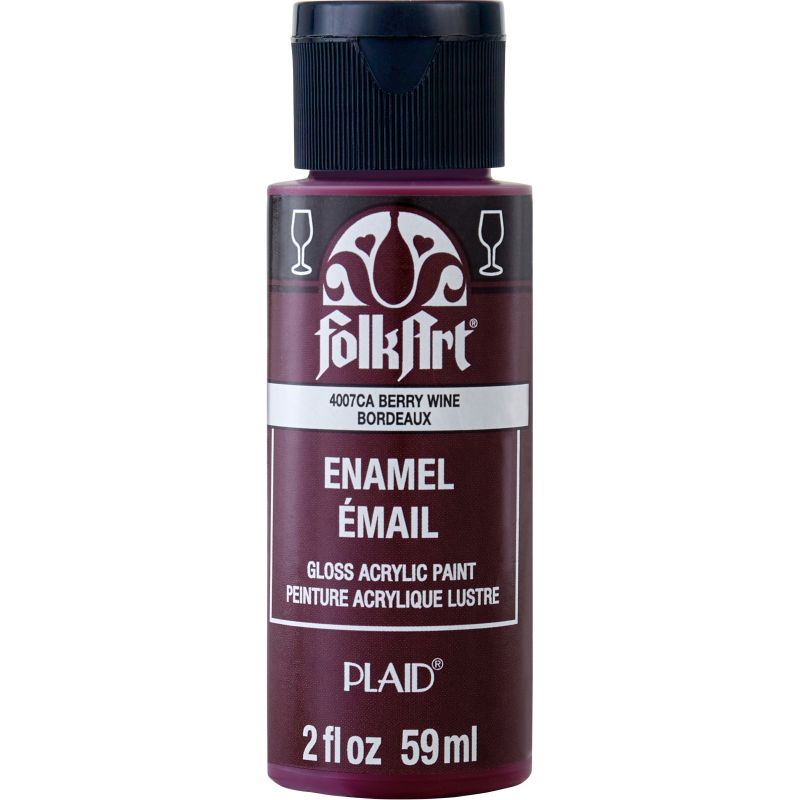 Berry Wine FolkArt Enamels 2oz