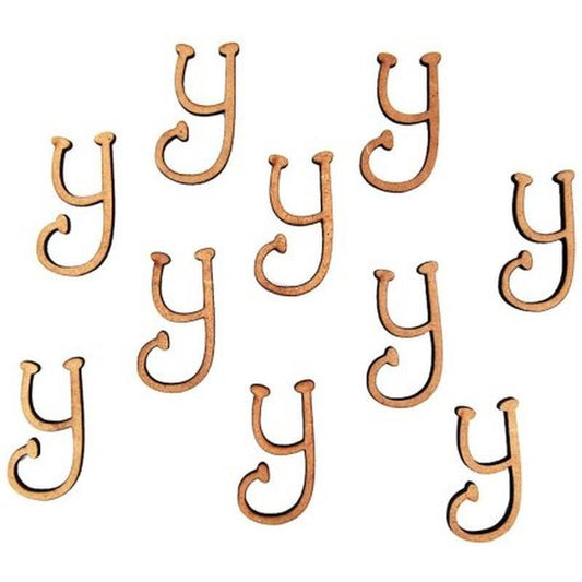 MDF Letter Y (28mm) pk 10