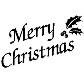 Merry Christmas Stamp