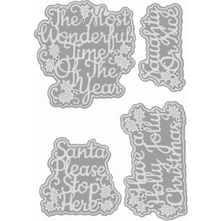 Naughty or Nice Sweet Dixie Cutting Die