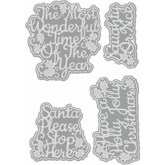 Naughty or Nice Sweet Dixie Cutting Die