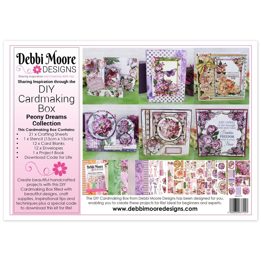 Day Cardmaking Kit - Peony Dreams