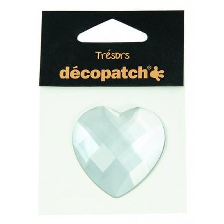 Pack of 1 heart, 4.5cm � White