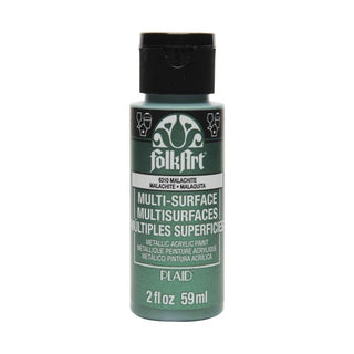 Malachite Green Metallic Multi-Surface FolkArt 2oz