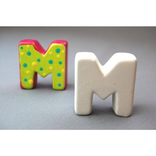 3D Letter M 4.5cm Inner Wrap Quantity 6