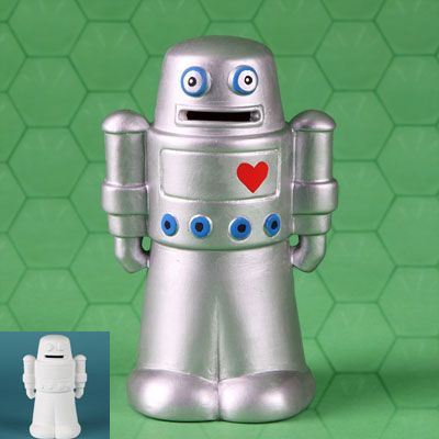 Robot Bank 2(Moneybox) Box Quantity 6