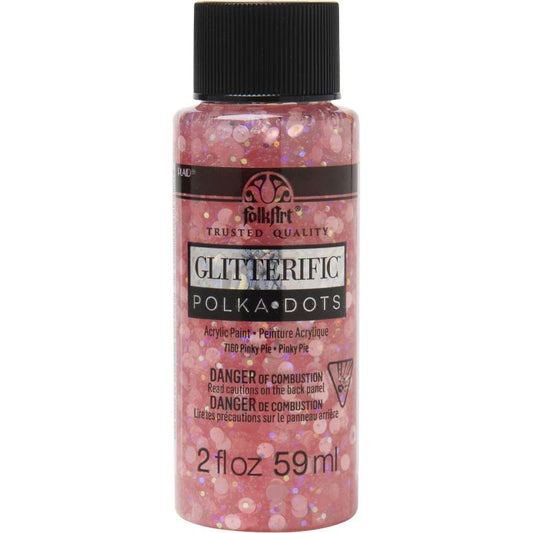 PINKY PIEFOLKART GLITTERIFIC POLKA DOTS - 2OZ