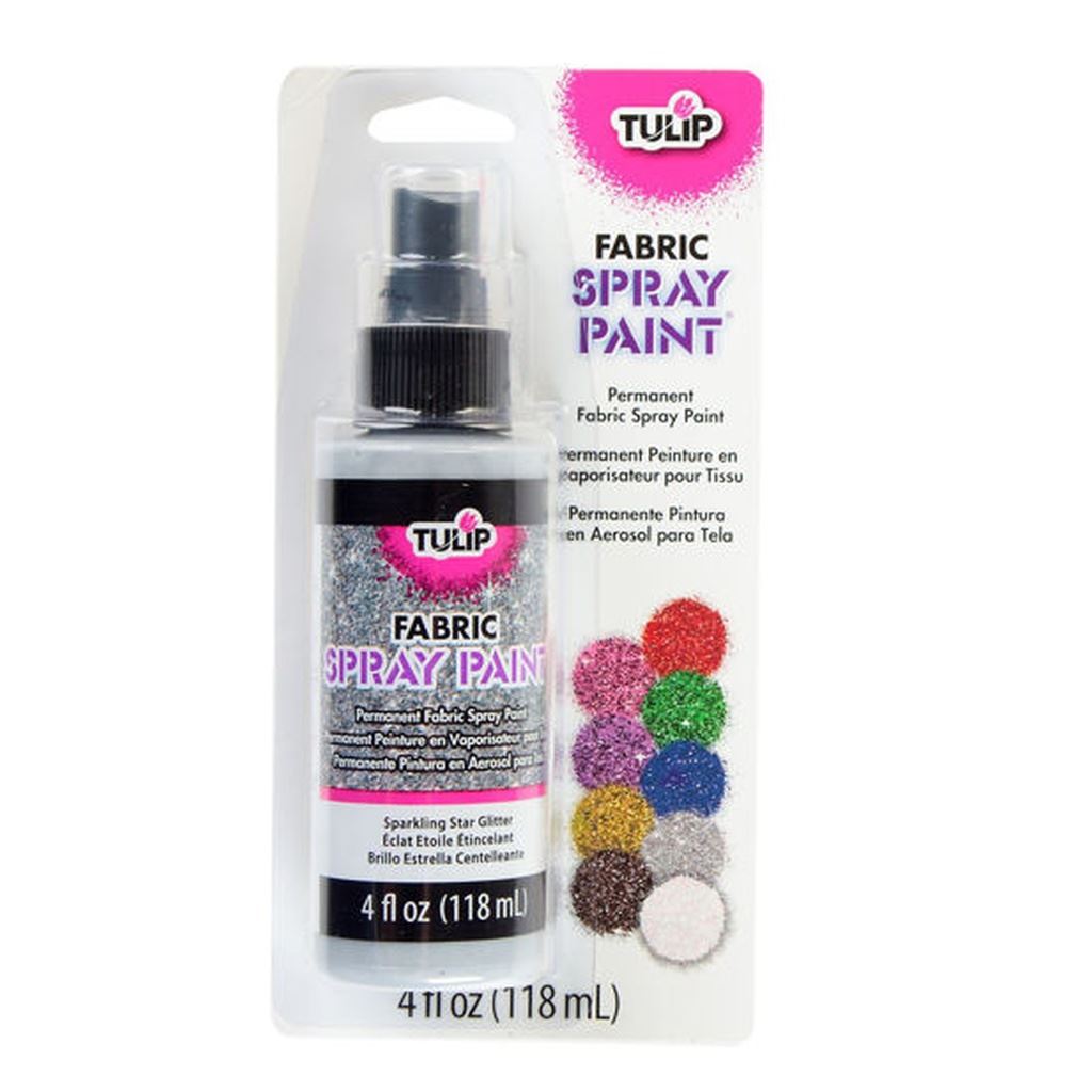 Tulip Sparkling Star Fabric Spray Paint Pump 4oz