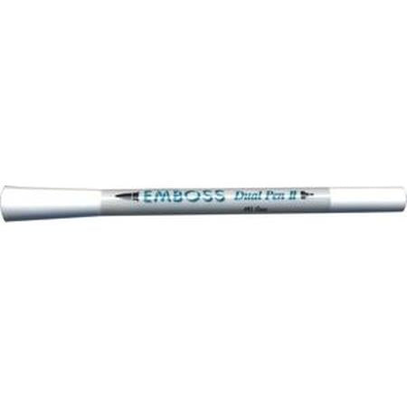 Dual Emboss Pen II Clear - Brush Tip