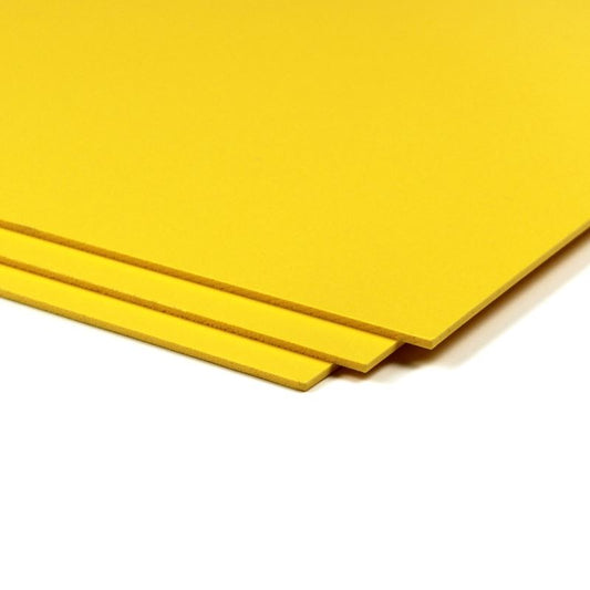Yellow - Creative Craft Board215mm x 279mm Packs of 3