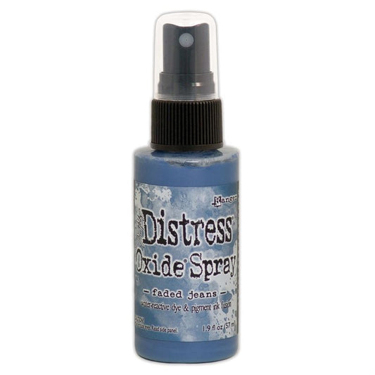 Distress Oxide Spray Faded Jeans