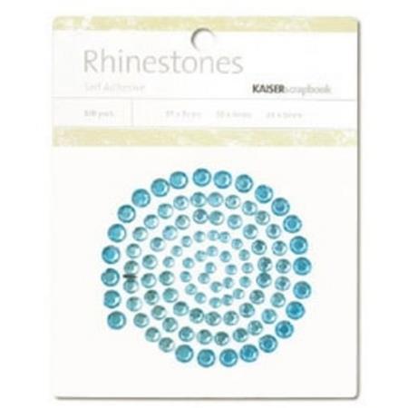 Rhinestones - Aqua