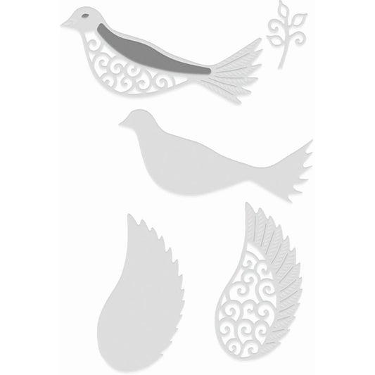 Layered Dove Sweet Dixie Cutting Die