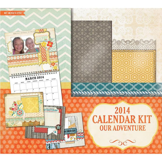 Our Adventures 2014 Calendar Kit