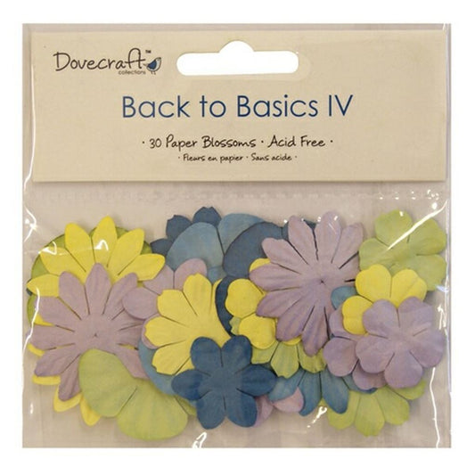 Dovecraft Back to Basics IV - 30 Paper Blossoms