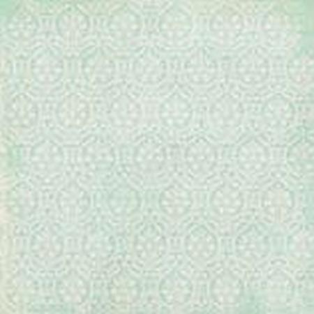 Blank Canvas - Blue Damask Decoupage Paper