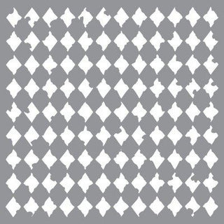 DecoArt Distressed Harlequin Stencil