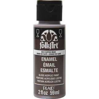 Coffee Bean FolkArt Enamels 2oz