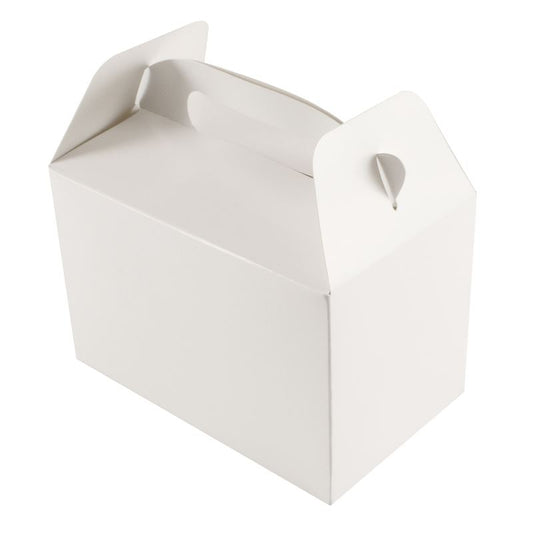 Party or Wedding Favours Box White - 6 Pieces