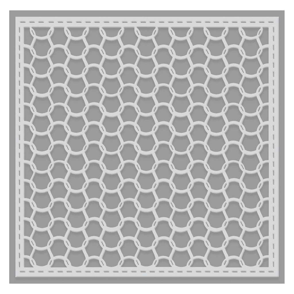 Knitting Background (with Mat) Sweet Dixie Cutting Die
