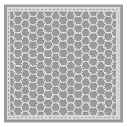 Knitting Background (with Mat) Sweet Dixie Cutting Die