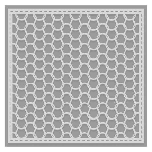 Knitting Background (with Mat) Sweet Dixie Cutting Die