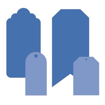 Decorative Dies Tag Shapes