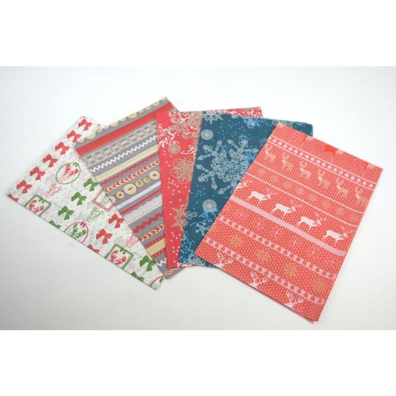 Decopatch 1 x Pack of 25 Sheet (5 each of 672,518,676,483,591)