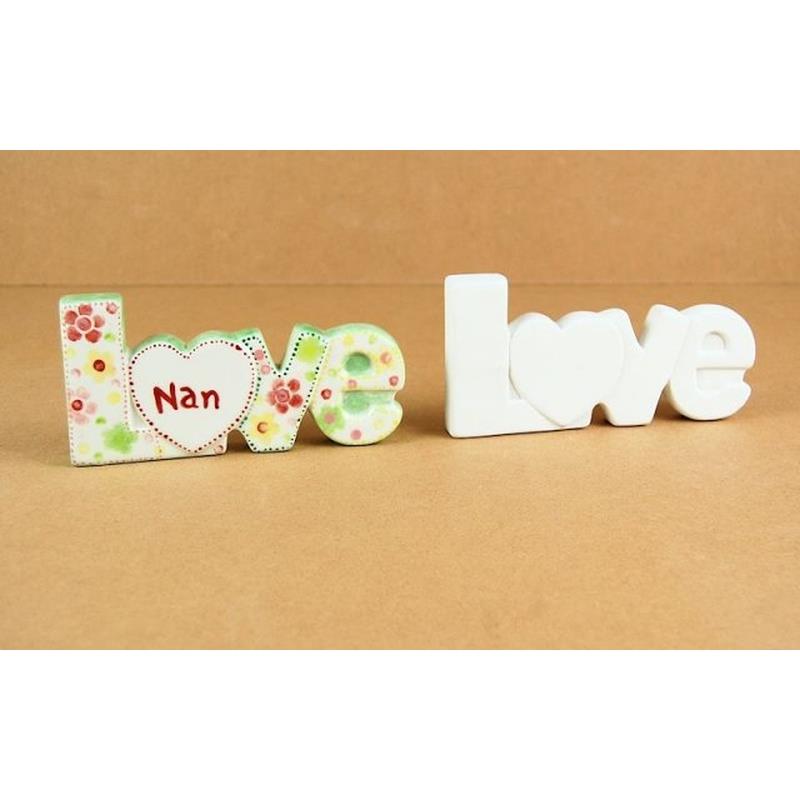 LOVE - word Box Quantity 12