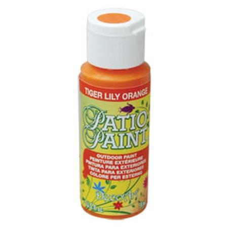 Tiger Lily Orange Patio Paint