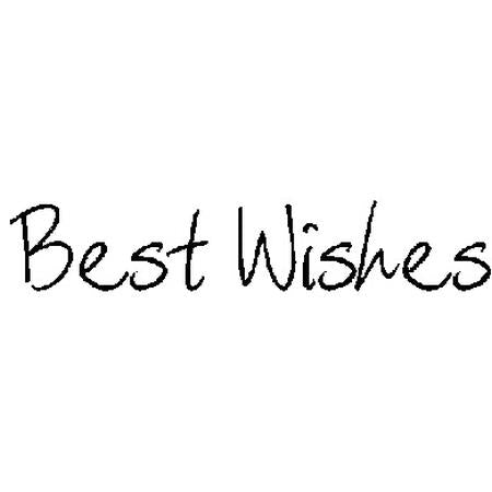 Scribbled Best Wishes