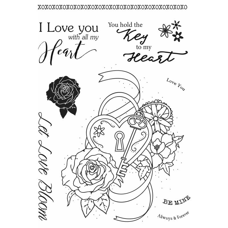 SCC Heart Lock Tattoo Romance Collection