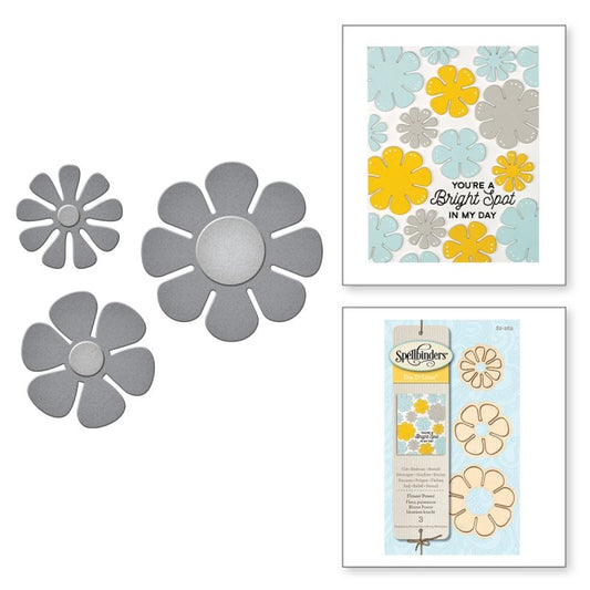 Flower Power Etched Dies