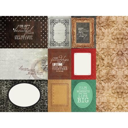 12x12 Scrapbook Paper-Barter Sold in Packs of 10 Sheets