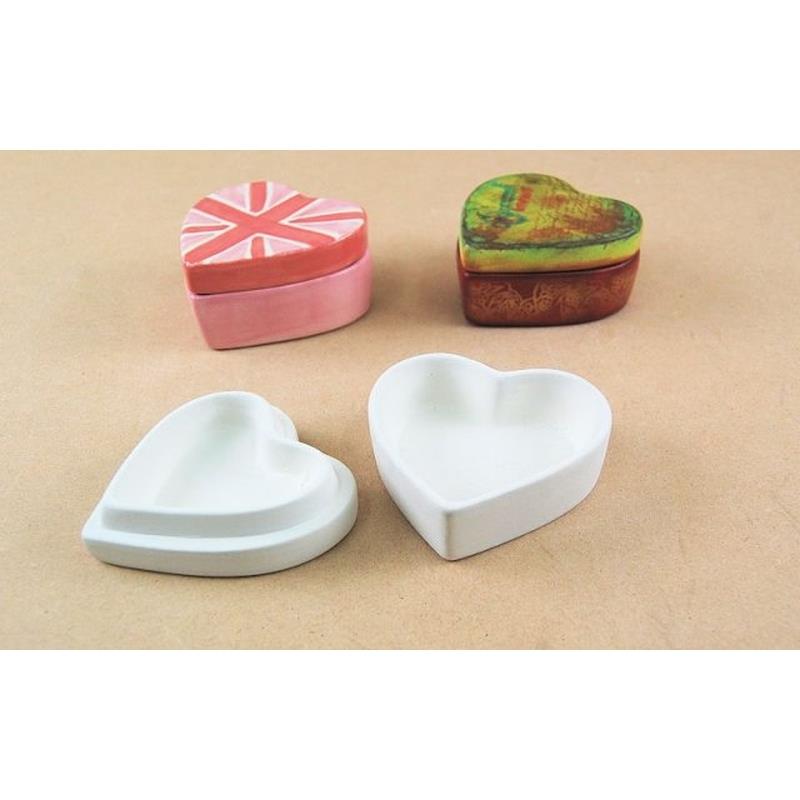 Heart Box Small Plain Flat Box Quantity 8