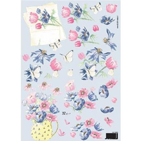 Decoupage -Amemonies 10 Sheets