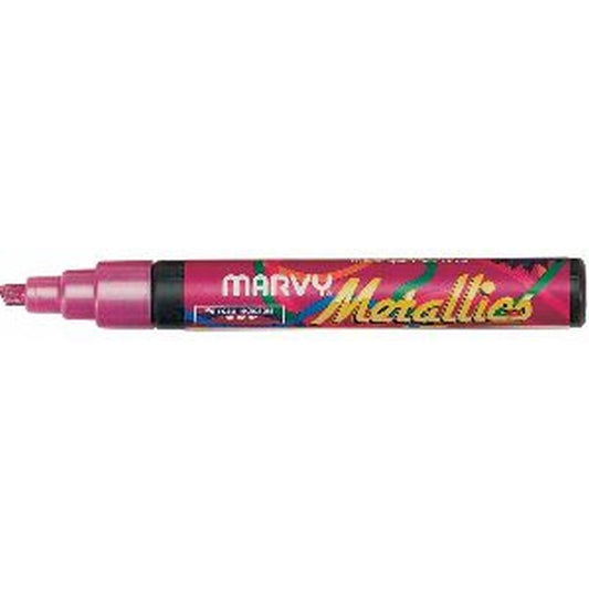 Marvy 180 Metallic Markers Pink