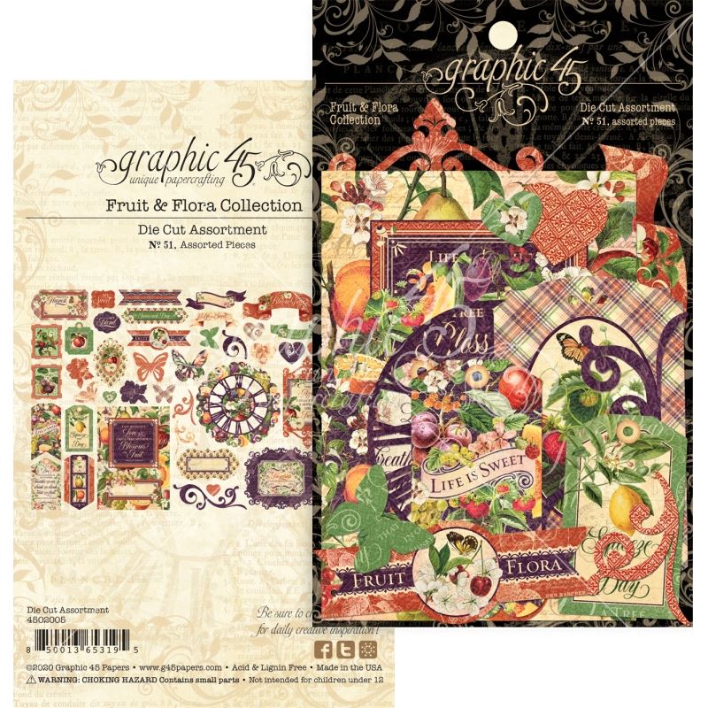 Fruit & Flora Die-cut Assortment