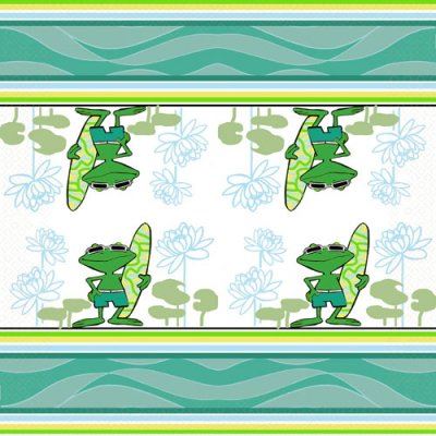 Cool Frog Napkins 33x33cmx20