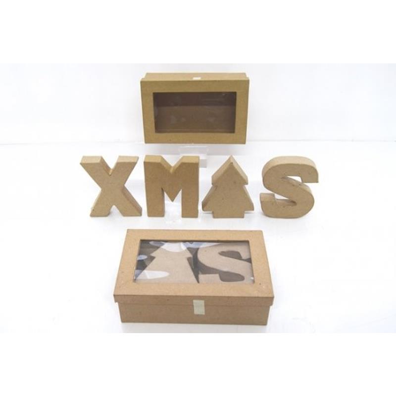 Xmas Letter (tree) kit Pack of 6