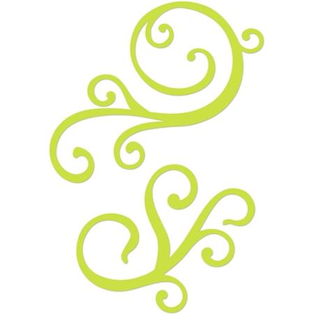 Decorative Dies Swirl Flourish