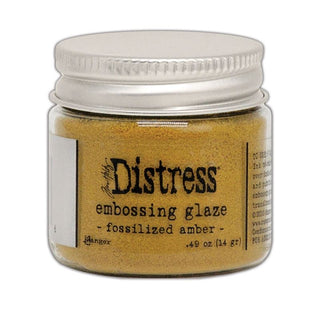 Tim Holtz - Distress Emboss Glaze Fossilized Amber