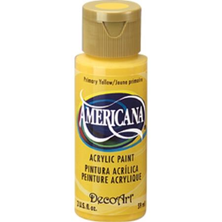 Primary Yellow Americana Acrylic 2Oz.