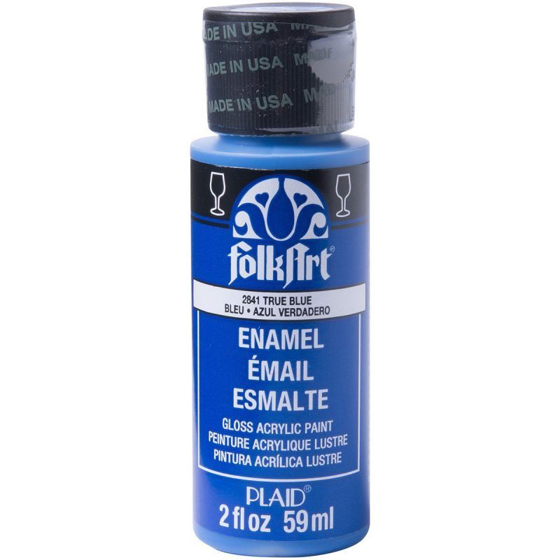 True Blue Folkart Enamels 2oz