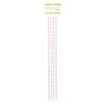 Rhinestone Strips - Pink