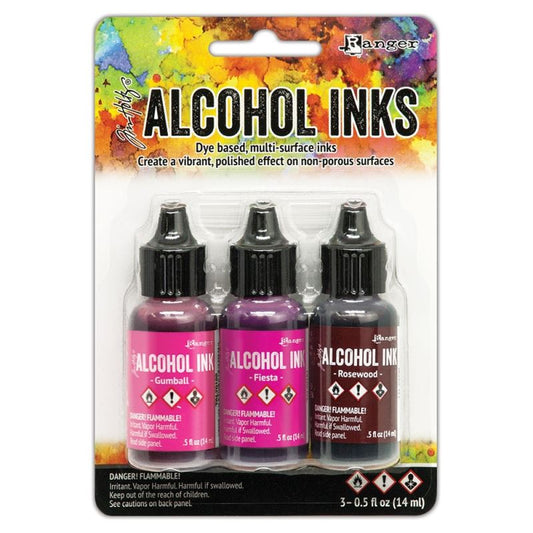 Alcohol Ink 3 Pack Pink/Red