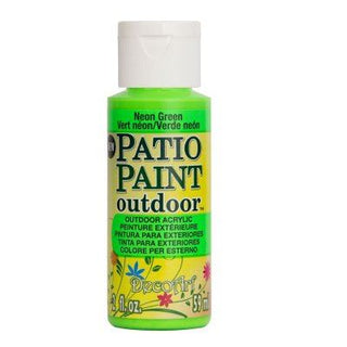 DecoArt Neon Green Acrylic Patio Paint